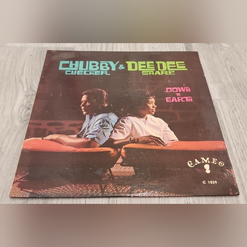 BOGOChubby Checker And Dee Dee Sharp Down To Earth Vinyl Record LP Vintage Album